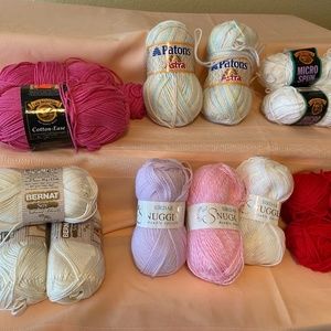 Large baby yarn lot